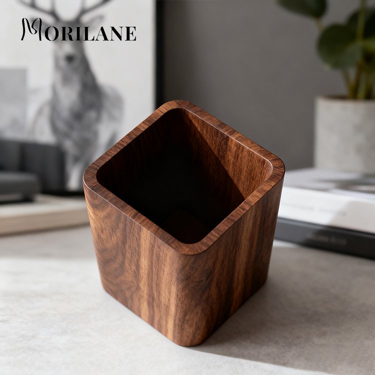 ที่ใส่ปากกาไม้คุณภาพดี แข็งแรง ทนทาน