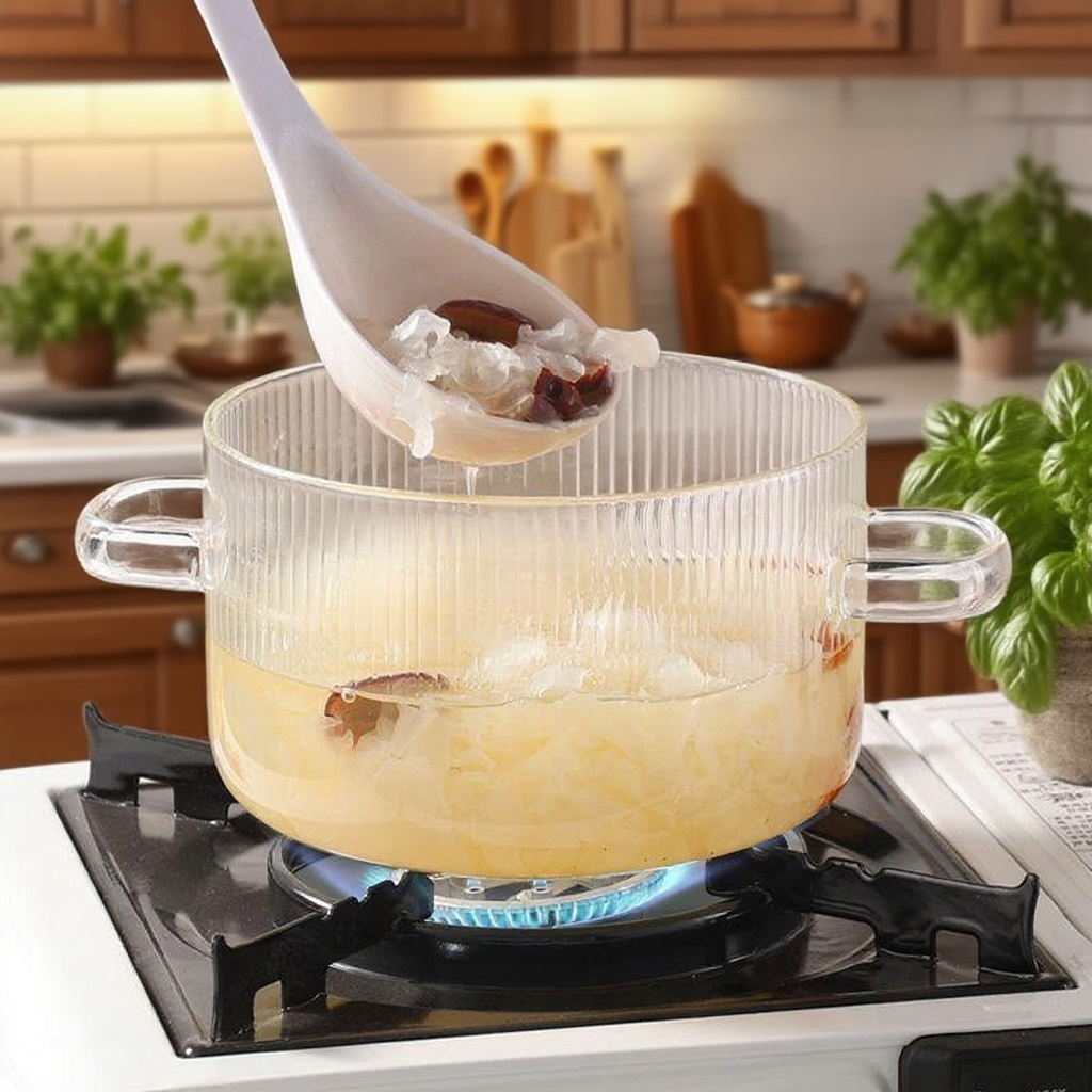 高ホウ素シリコン耐熱焼鈍可能家庭用ガラス鍋