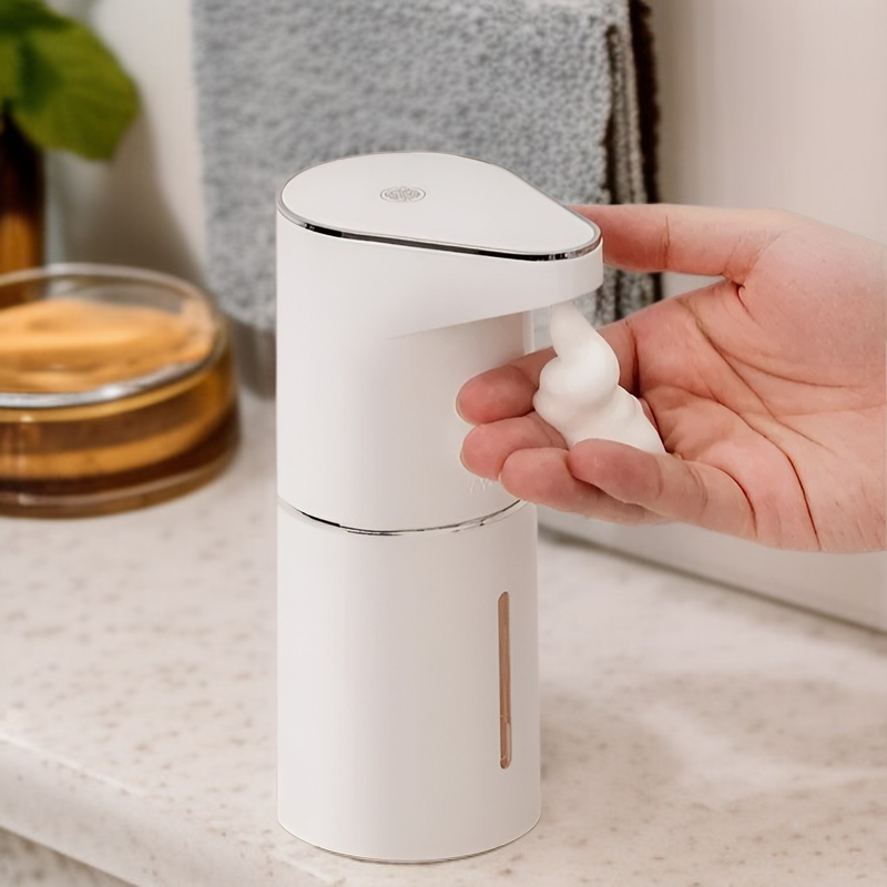 Dispensador automático de espuma para jabón líquido