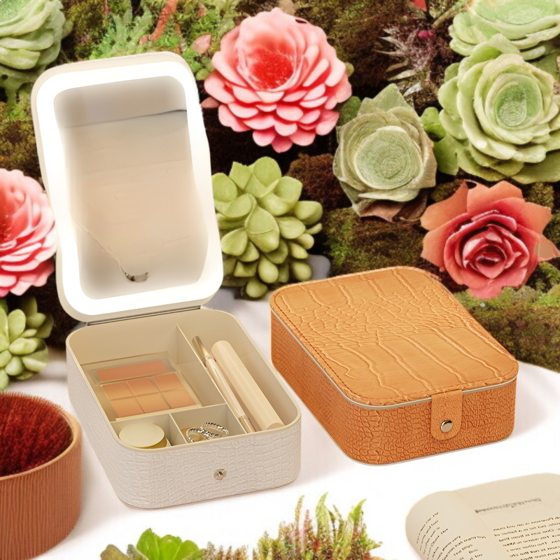 衝撃吸収設計のコスメボックス