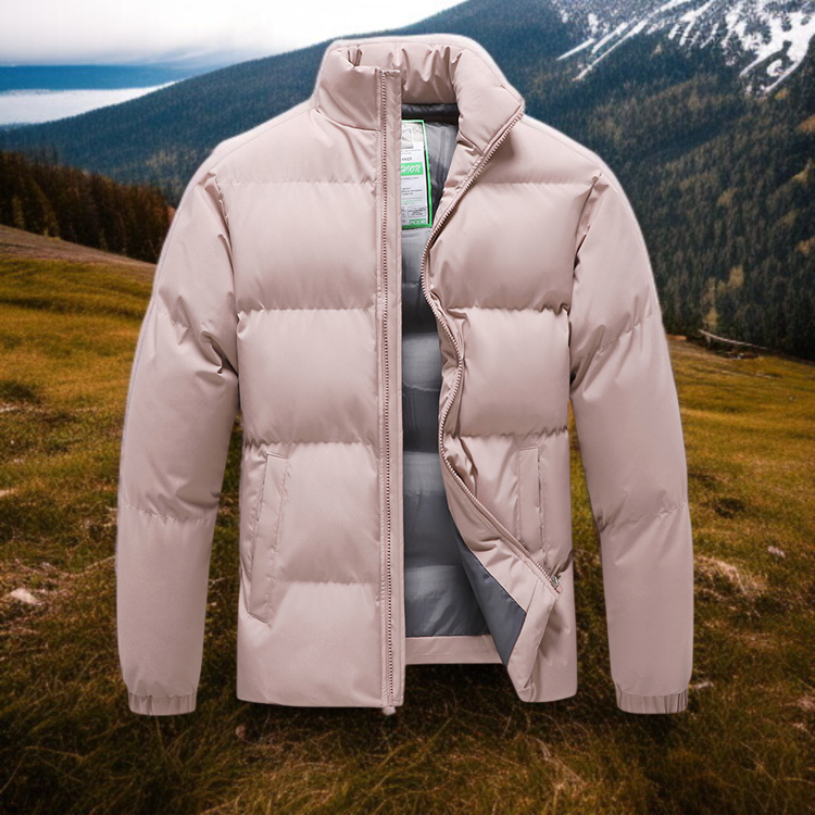 빅사이즈 커플 패딩 코트 디테일