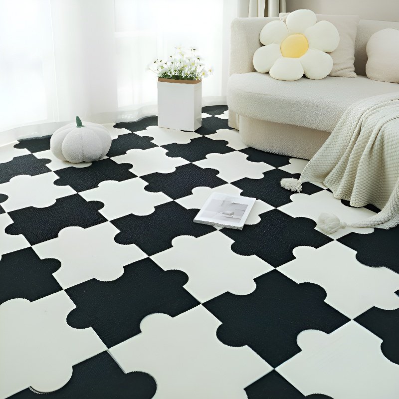 Dywan z klocków do dużych powierzchni, mata do pokoju domowego
