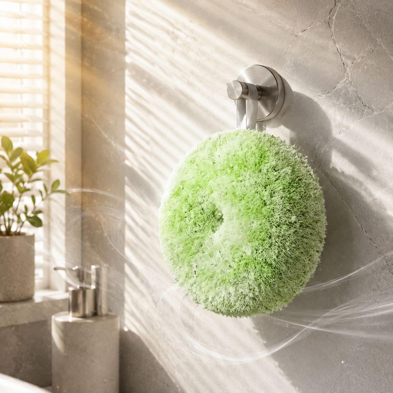 Antibacterial Sink Brush for Cleaning Sinks and Counters