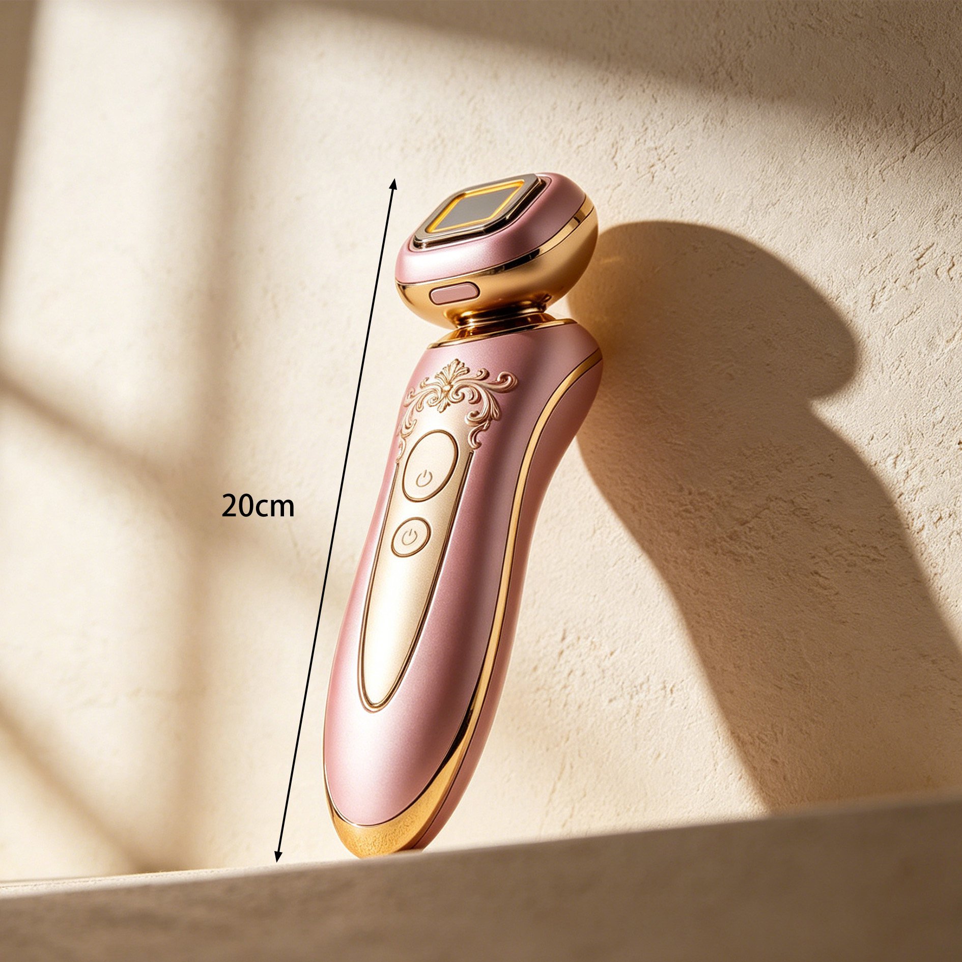Compact anti-aging device for travel