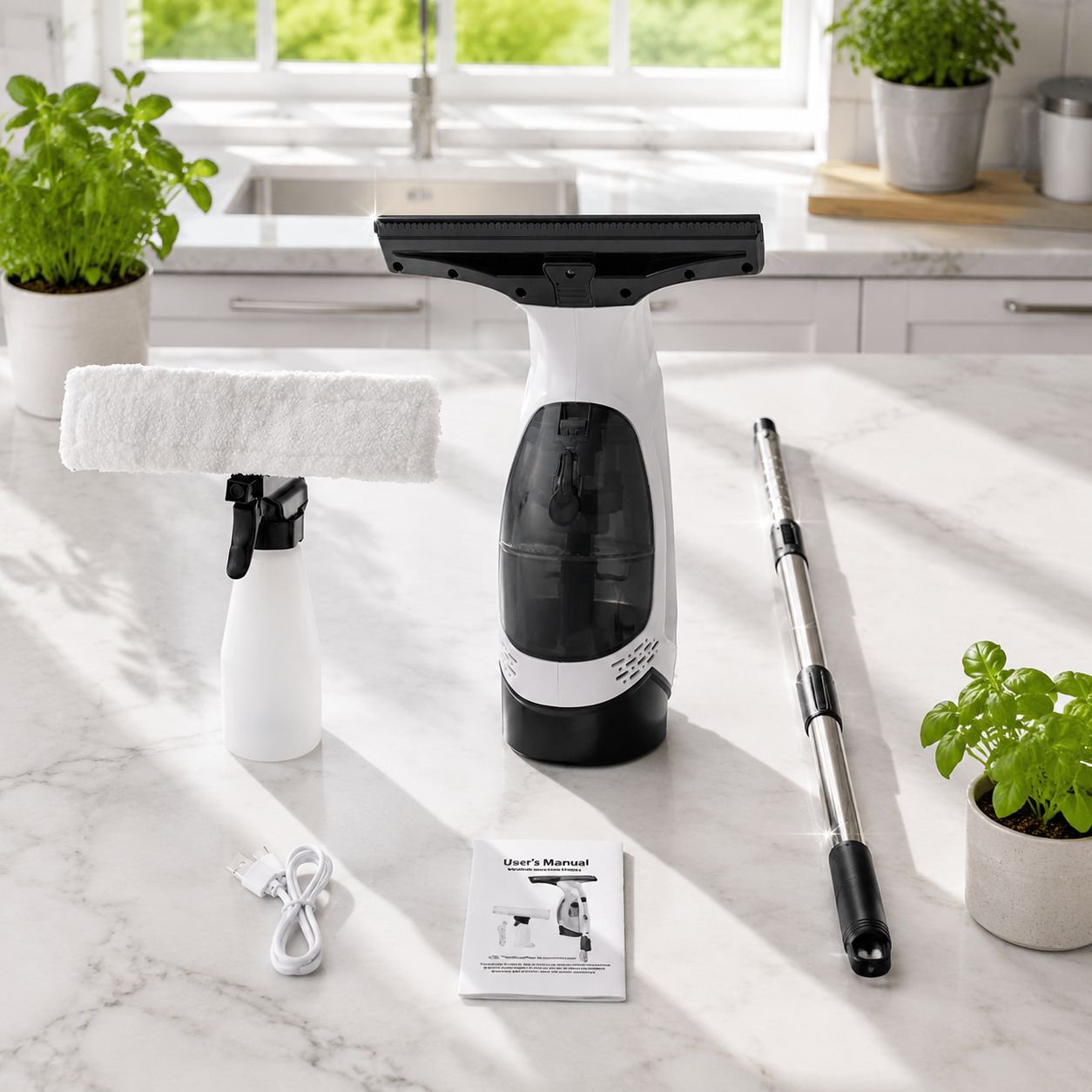 Portable Electric Window Cleaning Tool