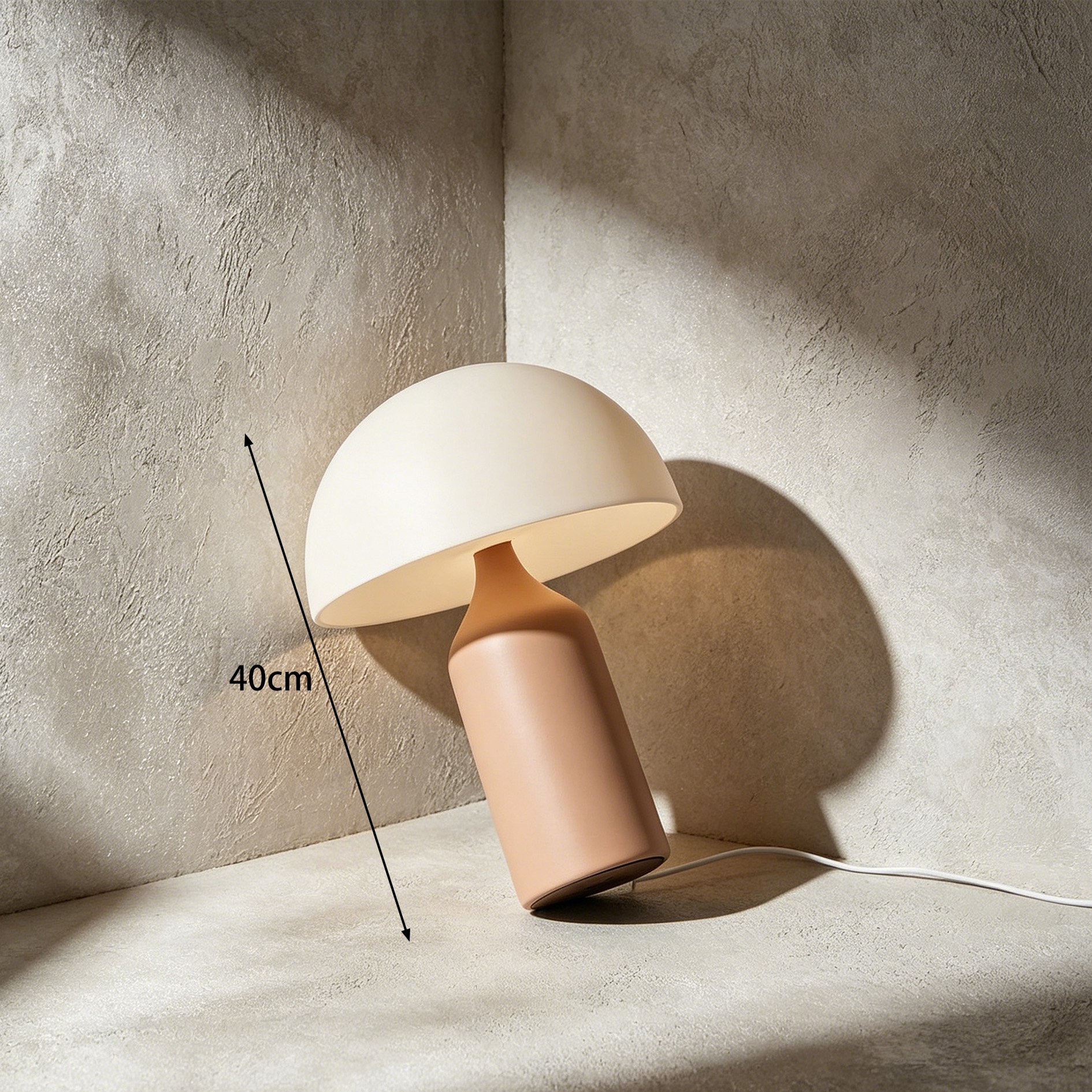 Rechargeable desk lamp with USB charging port