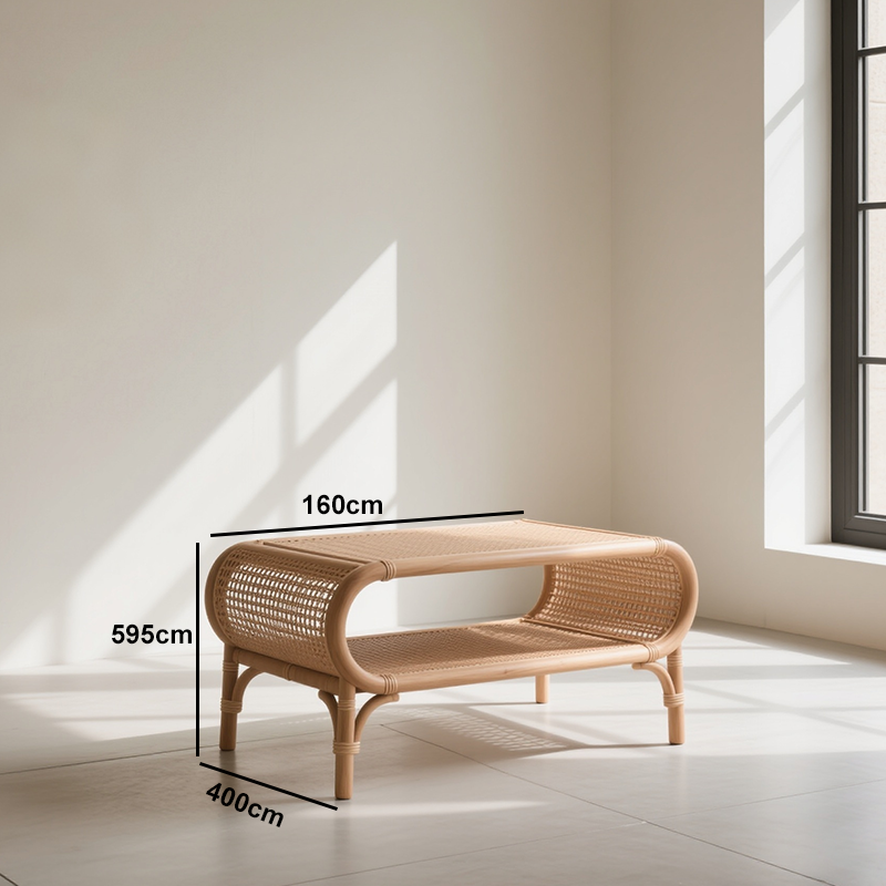 티 테이블 자연스러운 나뭇결