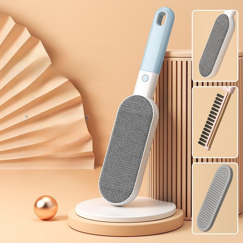 Dwustronna szczotka do usuwania kłaczków