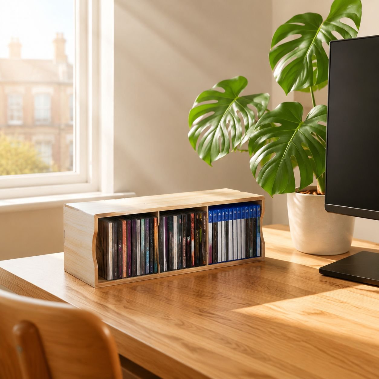 Floor-standing DVD Storage Rack