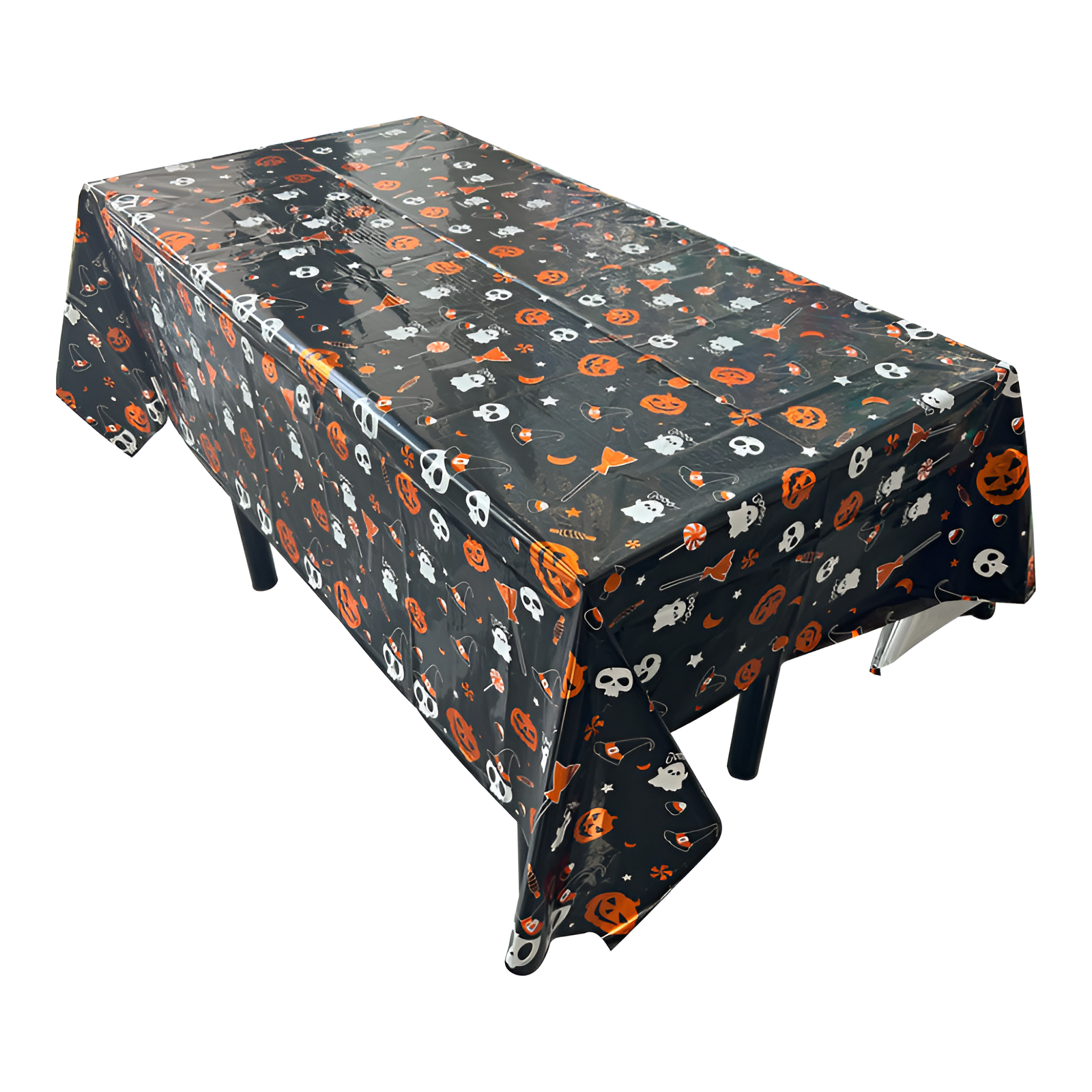 Halloween disposable tablecloth, waterproof and oil-proof, party decoration, table mat, desktop cove