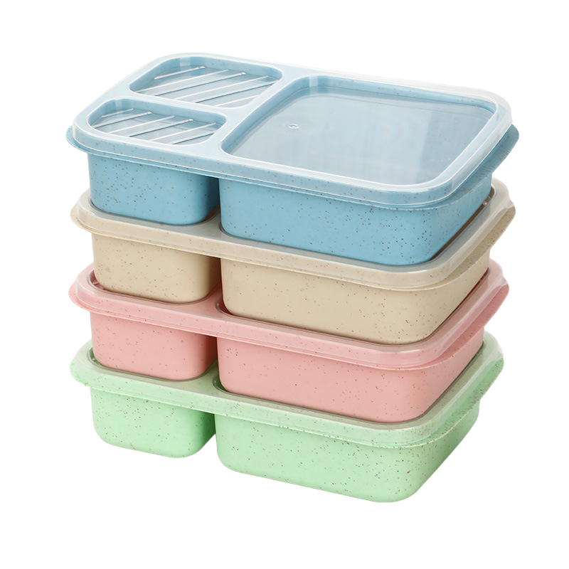 Wheat straw lunch box