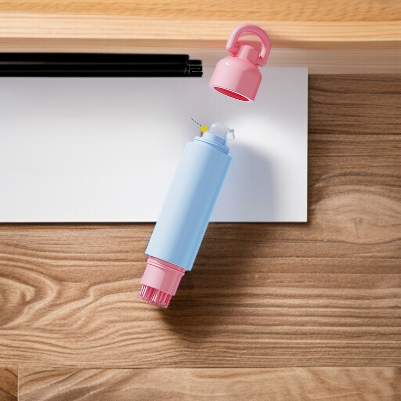 의류의 기름 얼룩 제거 전후 비교