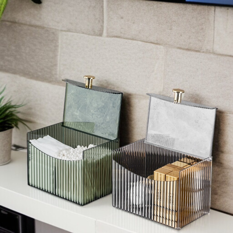 Transparenter Kosmetikkoffer – luxuriös und kompakt für Damen