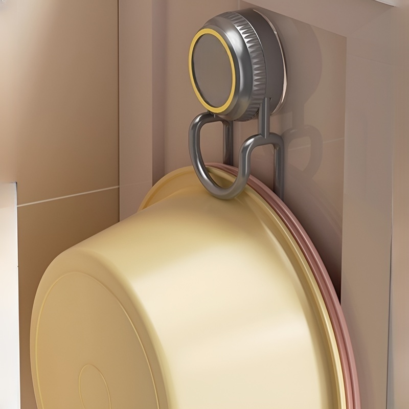 Punch-Free Wall-Mounted Bathroom Storage Shelf