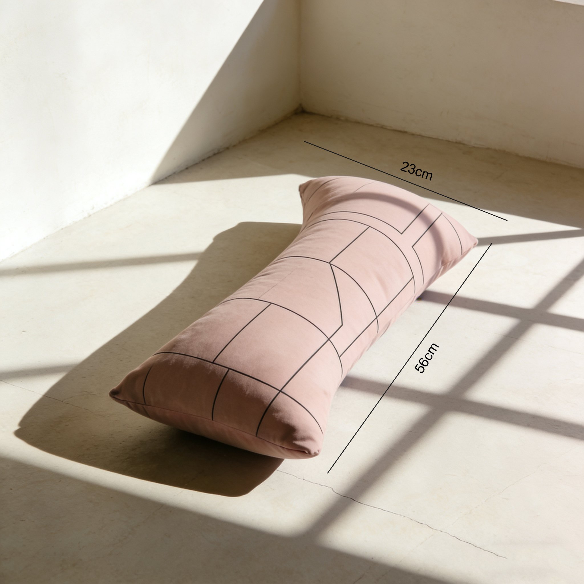 Paquete de 2 almohadas rosadas decorativas