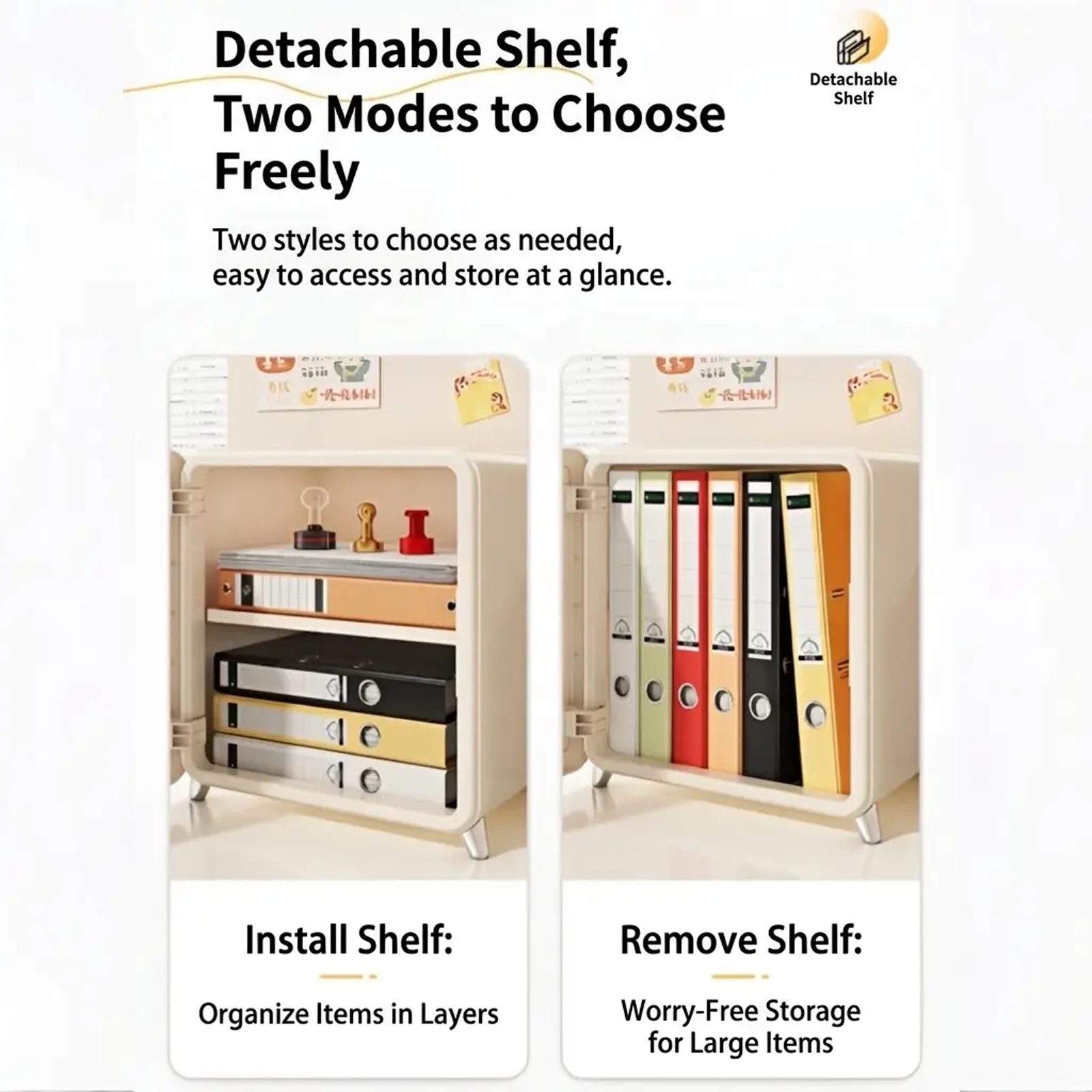 Boîte de rangement secrète à grande capacité avec verrou