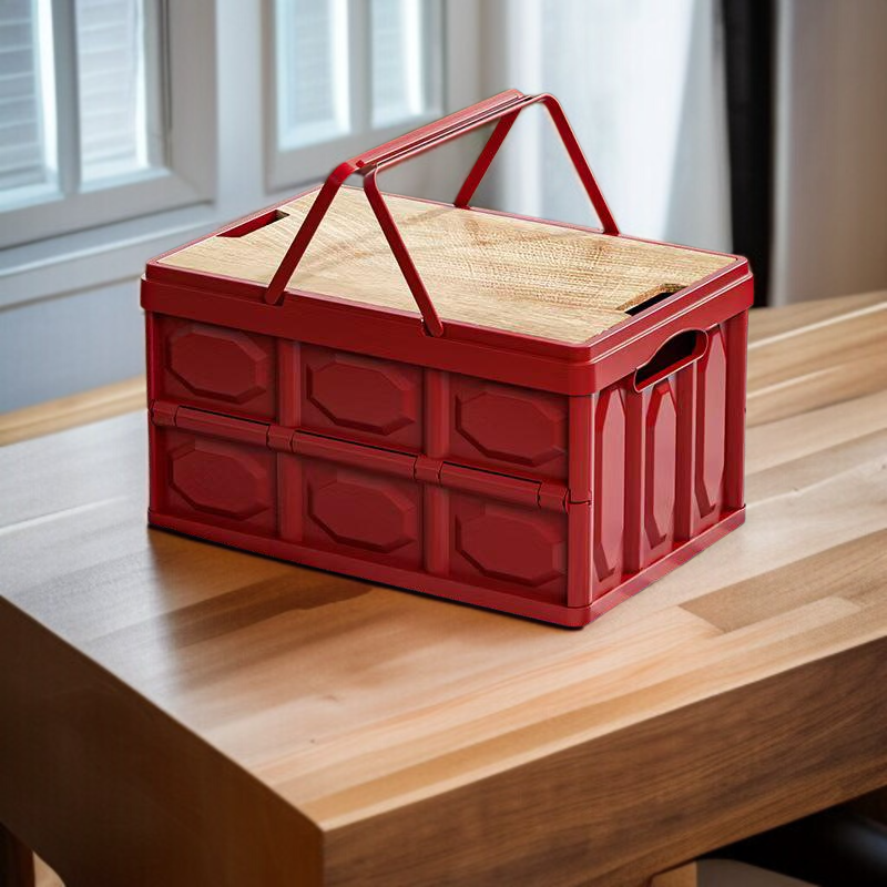 캠핑 및 아웃도어용 휴대용 차량 수납함