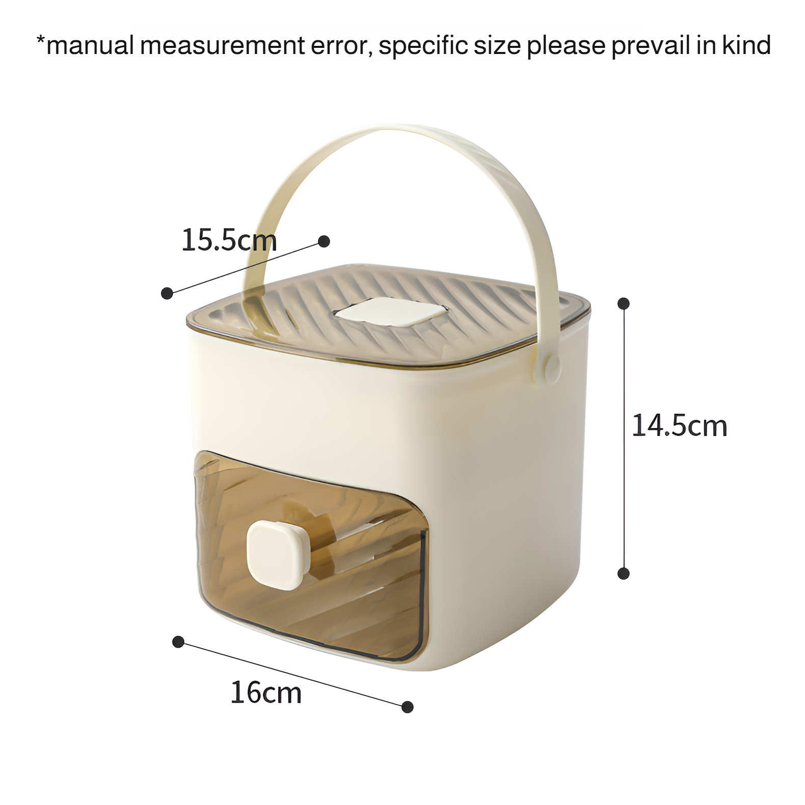 Tragbare Eiswürfelform mit Druckmechanismus