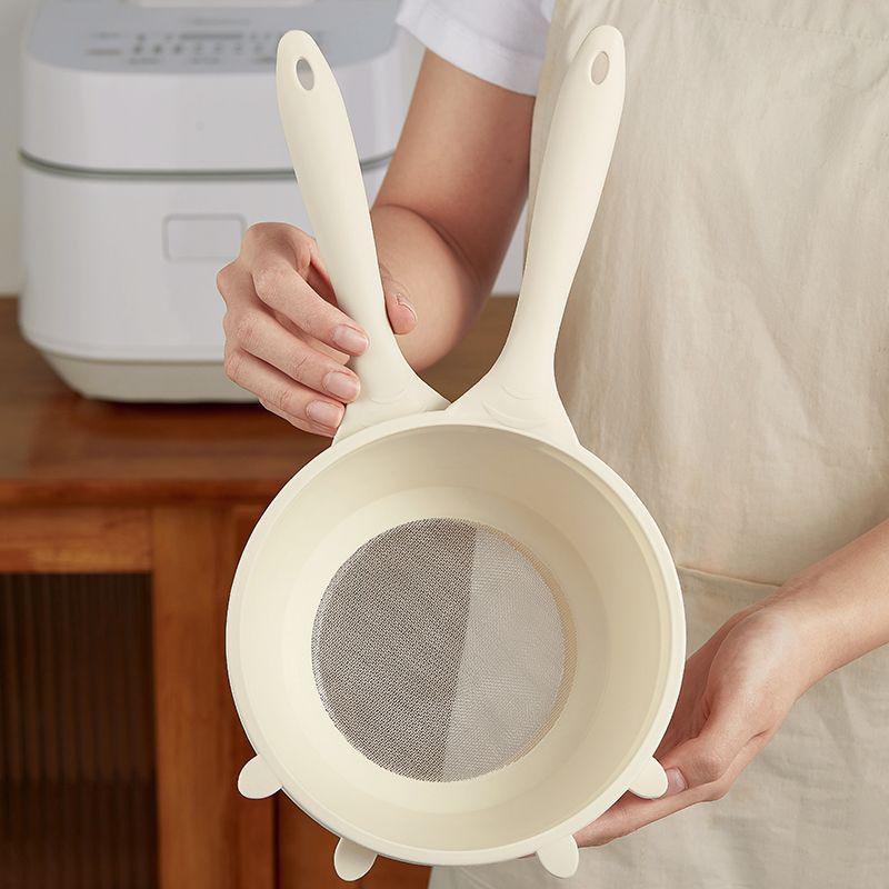 Colador práctico y ligero para lavar arroz