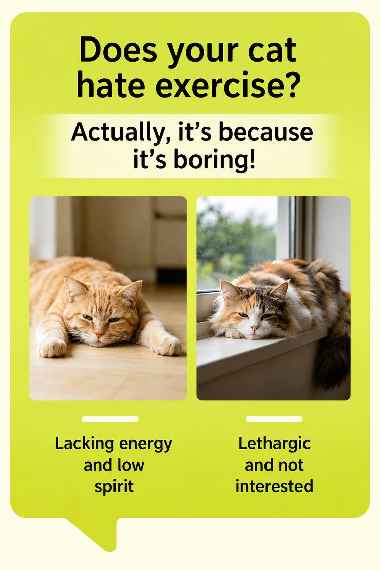 Interactive automatic cat toy for indoor play