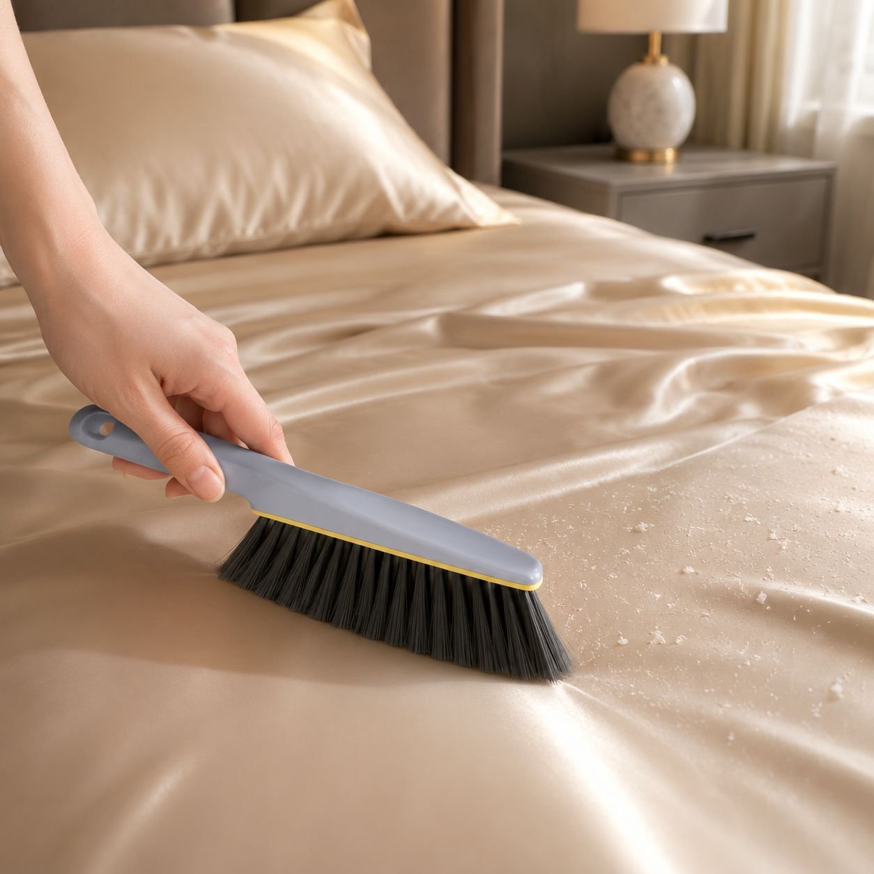 Easy-to-Use Multifunction Dusting Brush Bed Brush Set with Perforated Handle