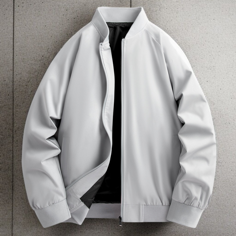 通気性の良いメンズジャケット背面画像