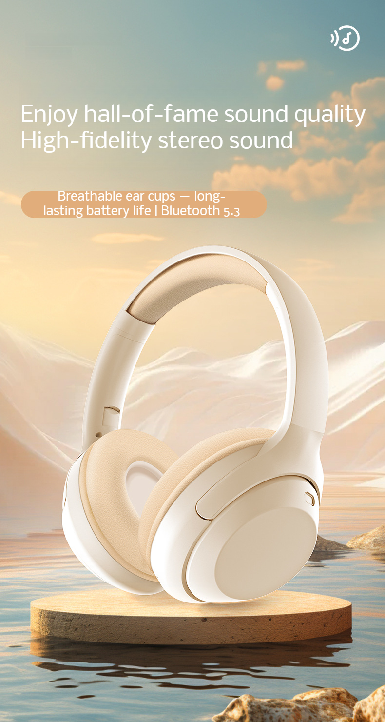 Detalle del auricular Bluetooth con controles táctiles
