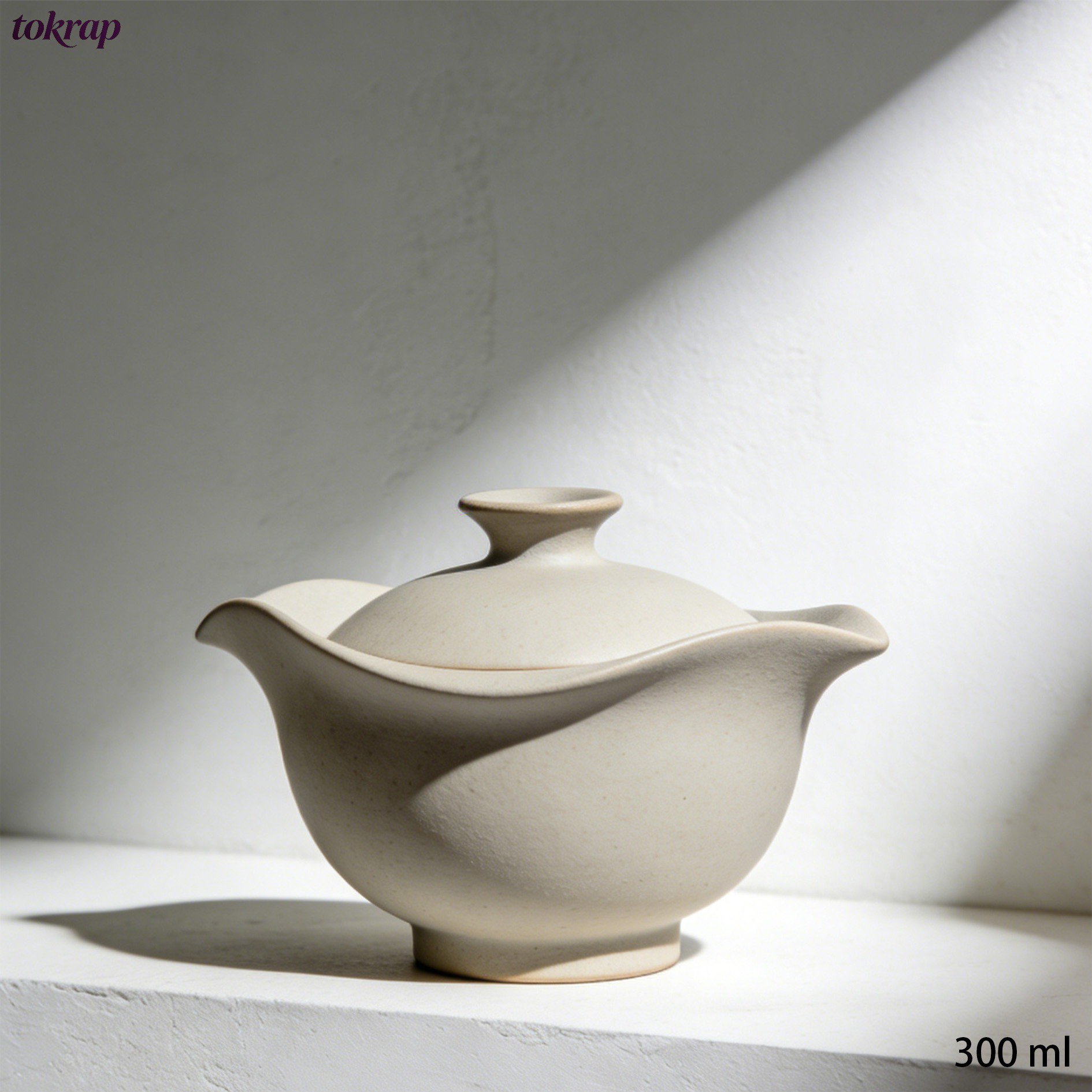 和風テーブルセッティングに置かれた陶器のボウル