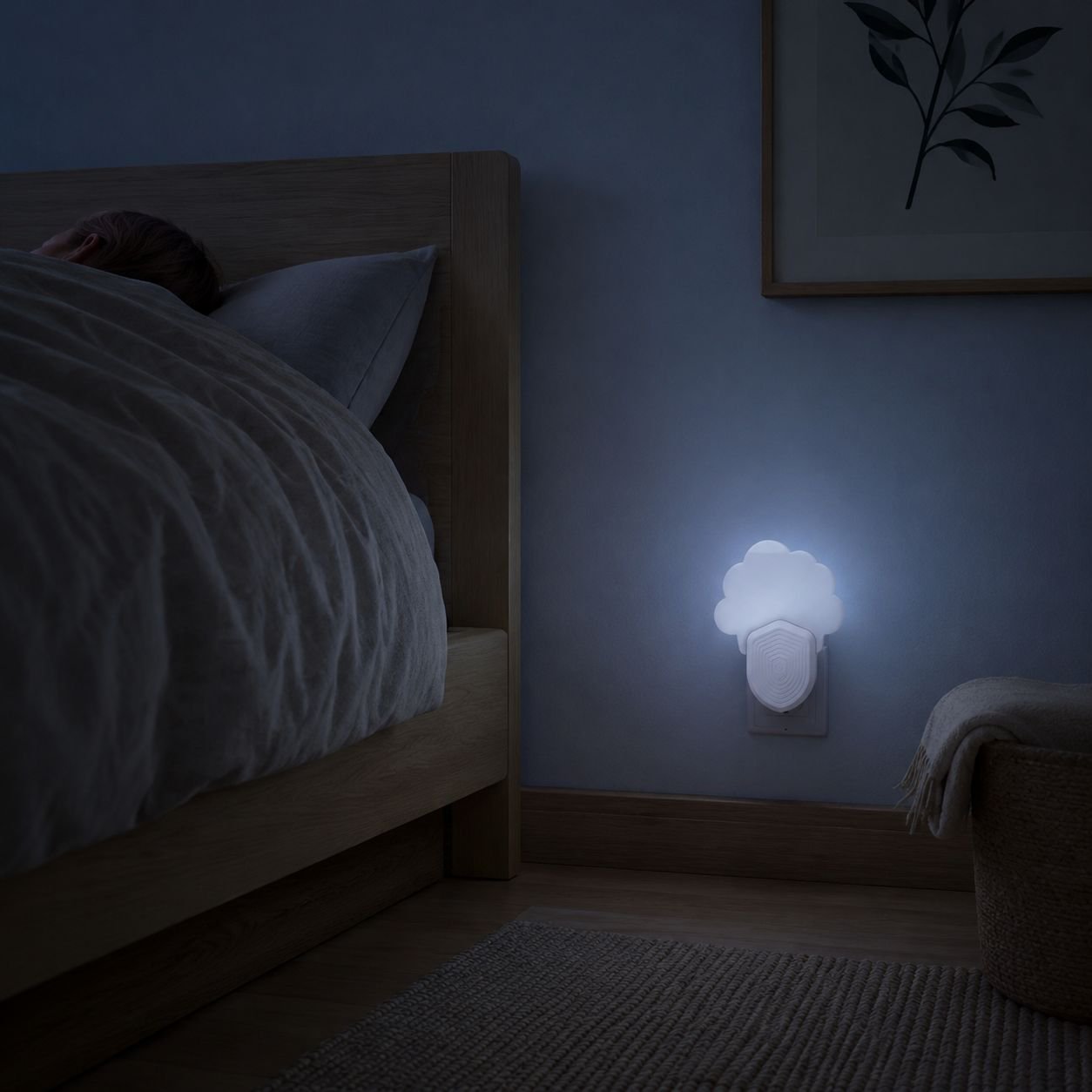 Schlafzimmer mit Mückenschutz