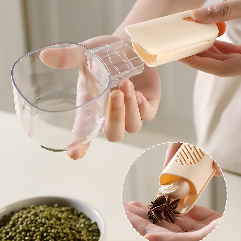 多功能定量舀米勺