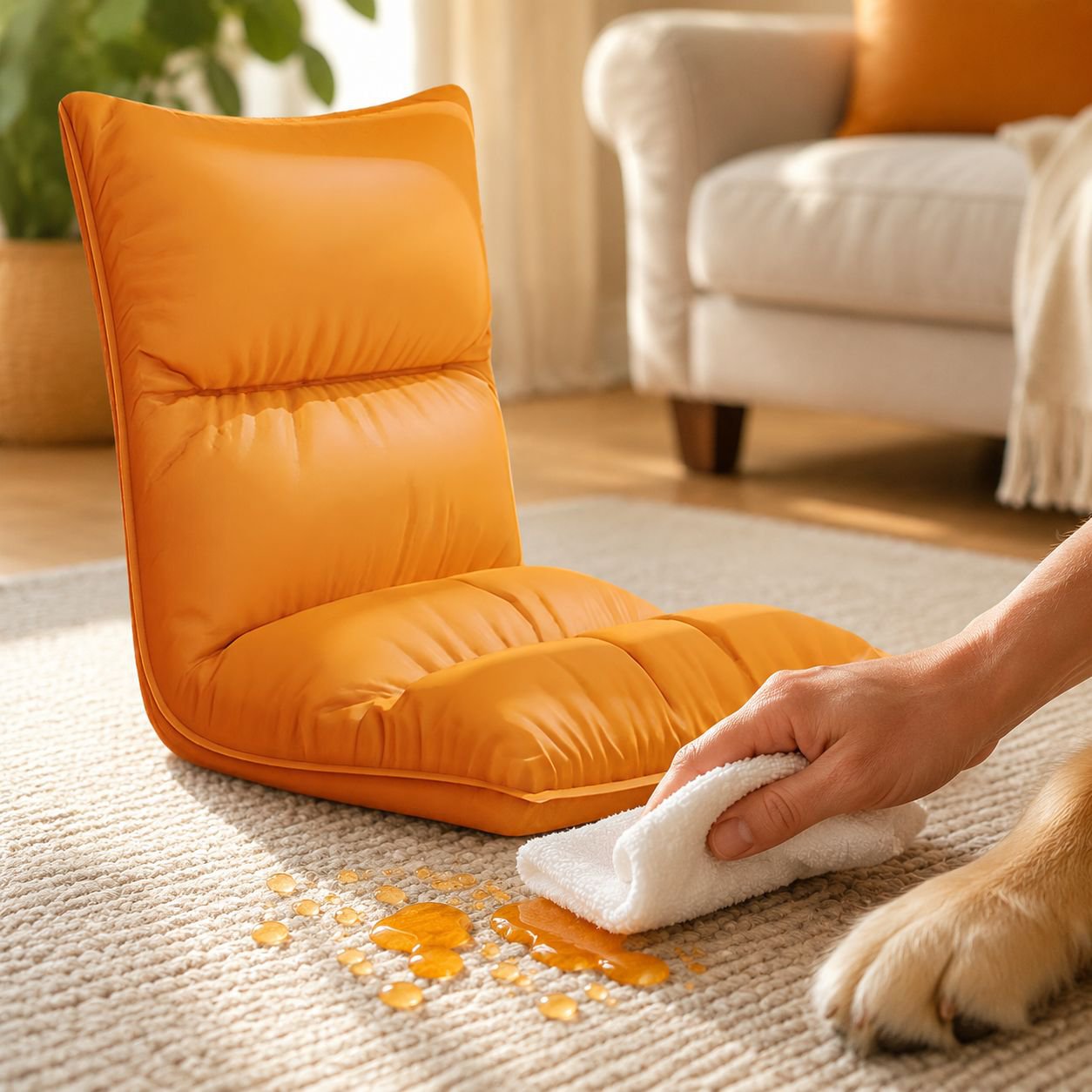 Stilvolles PU-Ledersofa für zeitgemäßes Wohndesign