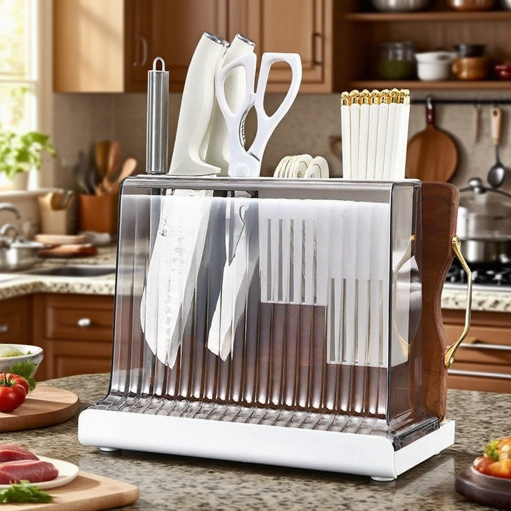 다기능 젓가락 칼 수납대