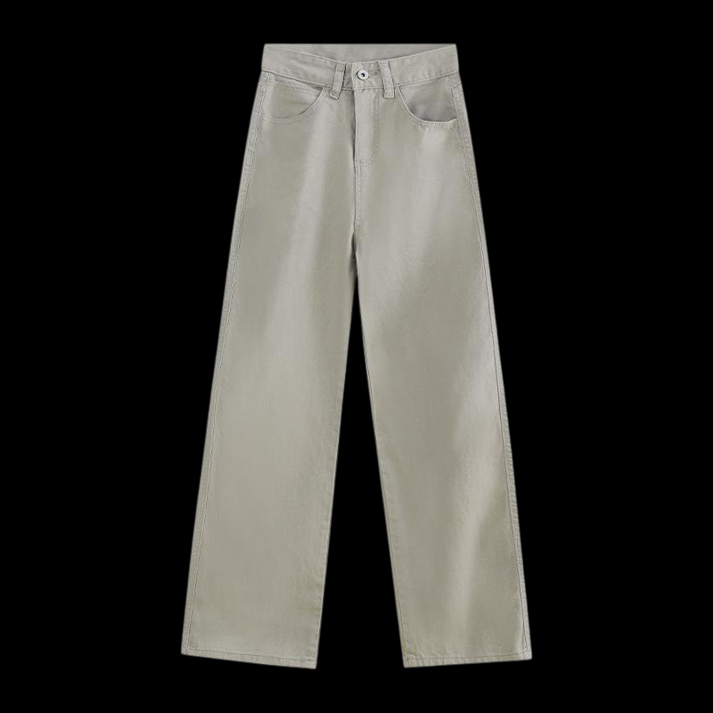 춘추 시즌에 어울리는 여성 와이드 팬츠