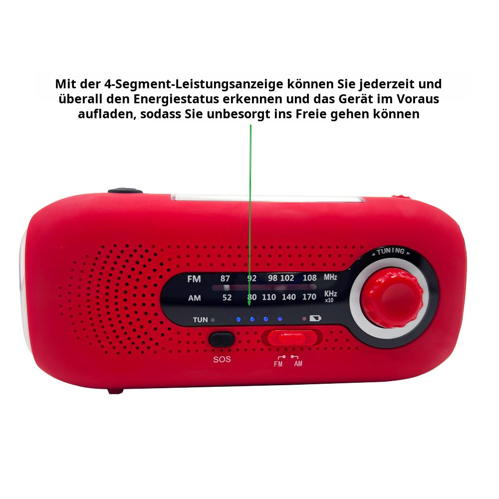JMY-Solar Disaster Prevention Radio