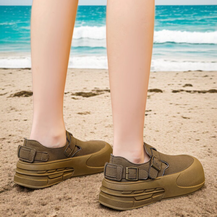 못난이 키높이 캐주얼화 측면 디테일