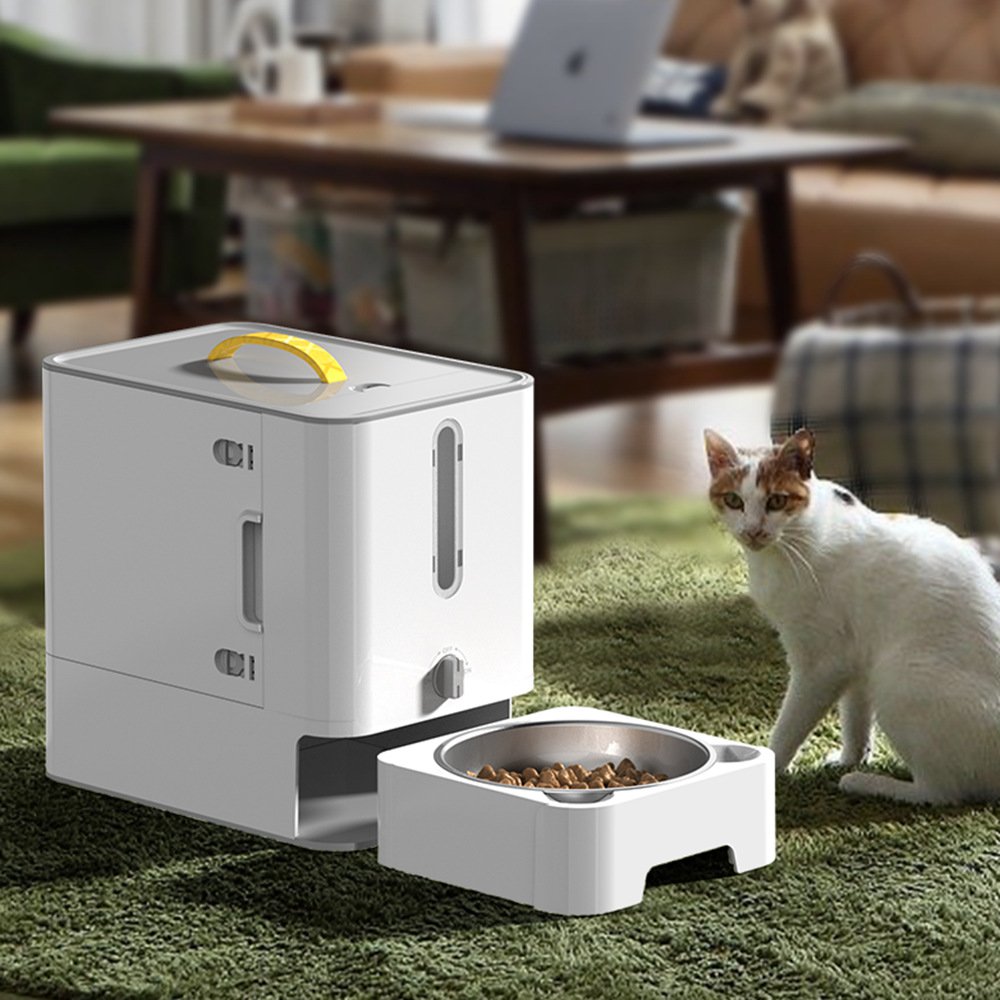 Katzen- und Hunde-Snack-Aufbewahrungsbox tragbarer Futterbehälter