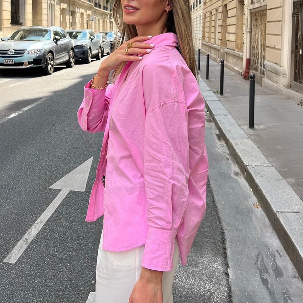 ゆったりデザインカーディガントップス