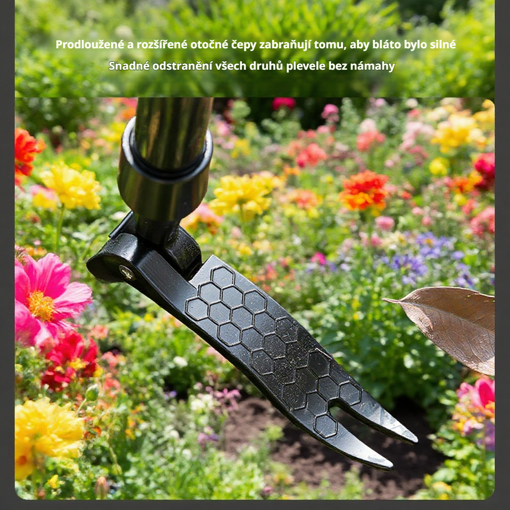 Stojací třífázový odstraňovač plevele bez ohýbání 