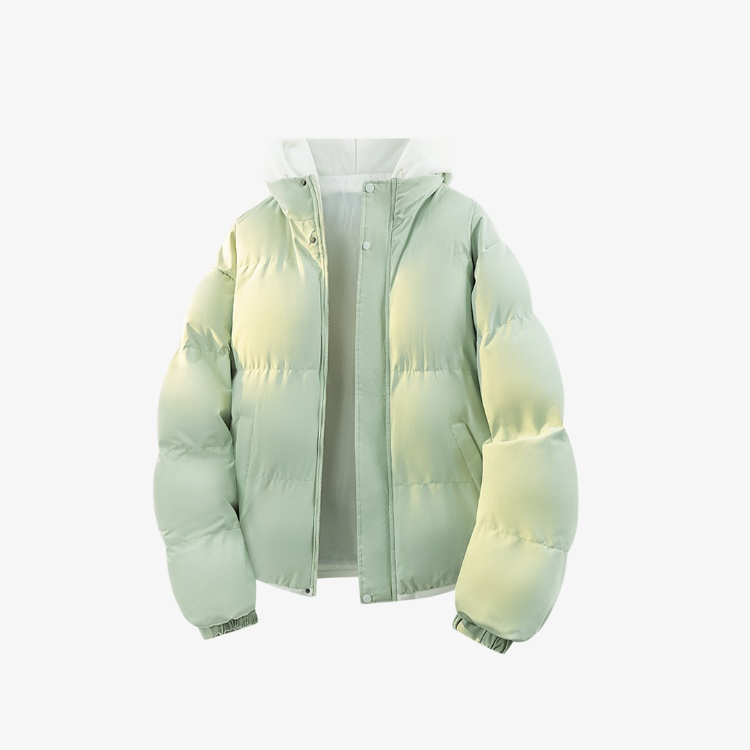 男女兼用パディングコートペアスタイル