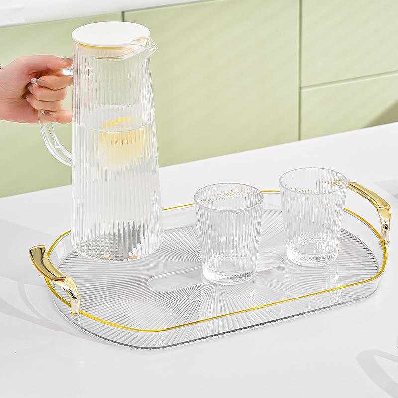 Thickened storage tray