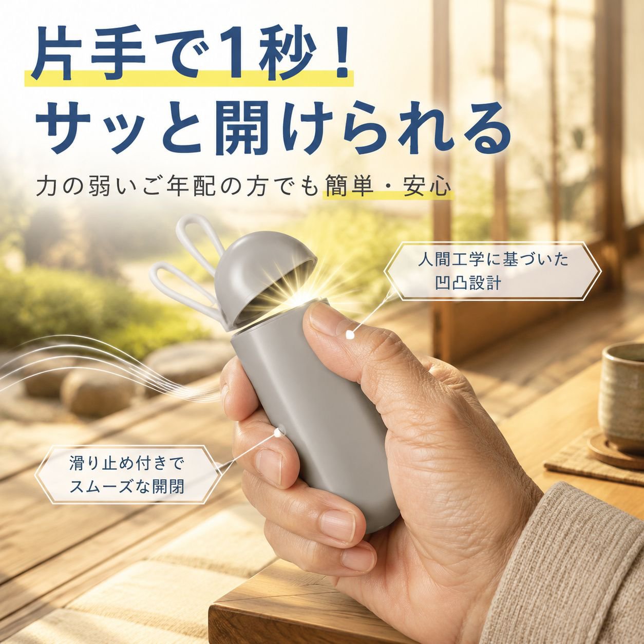 持ち運び便利な小型薬ケース 旅行用防湿密封ピルケース