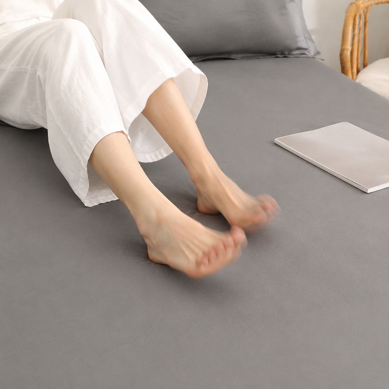 Brushed Washed Cotton Printed Comfortable Sheet