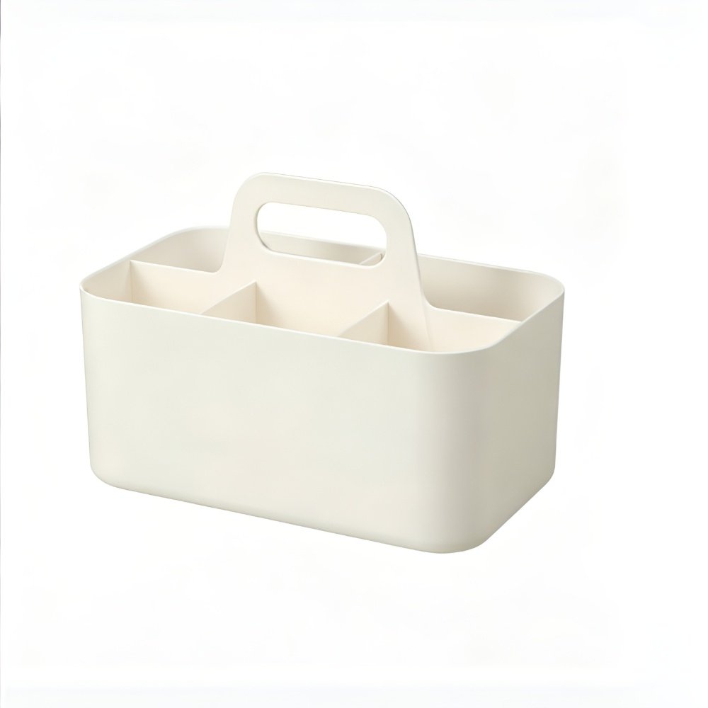 Tragbare, verdickte Aufbewahrungsbox mit Fächern für Bürobedarf und Werkzeuge