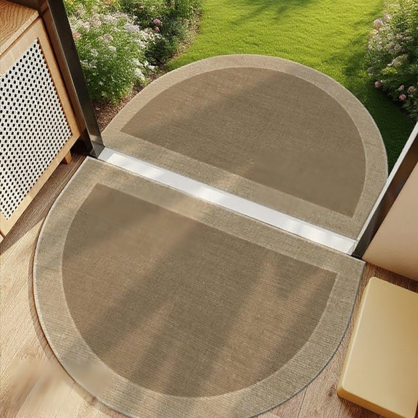 실내 인테리어와 어울리는 반원형 발판