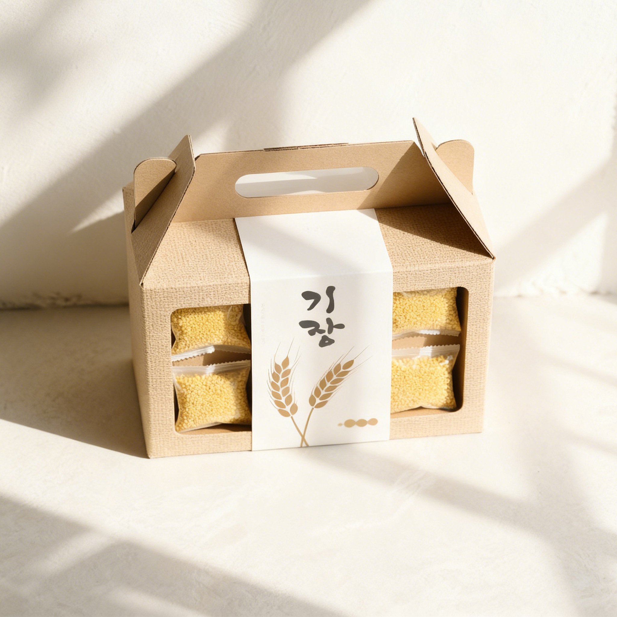 프리미엄 유기농 황금기장 제품 패키지