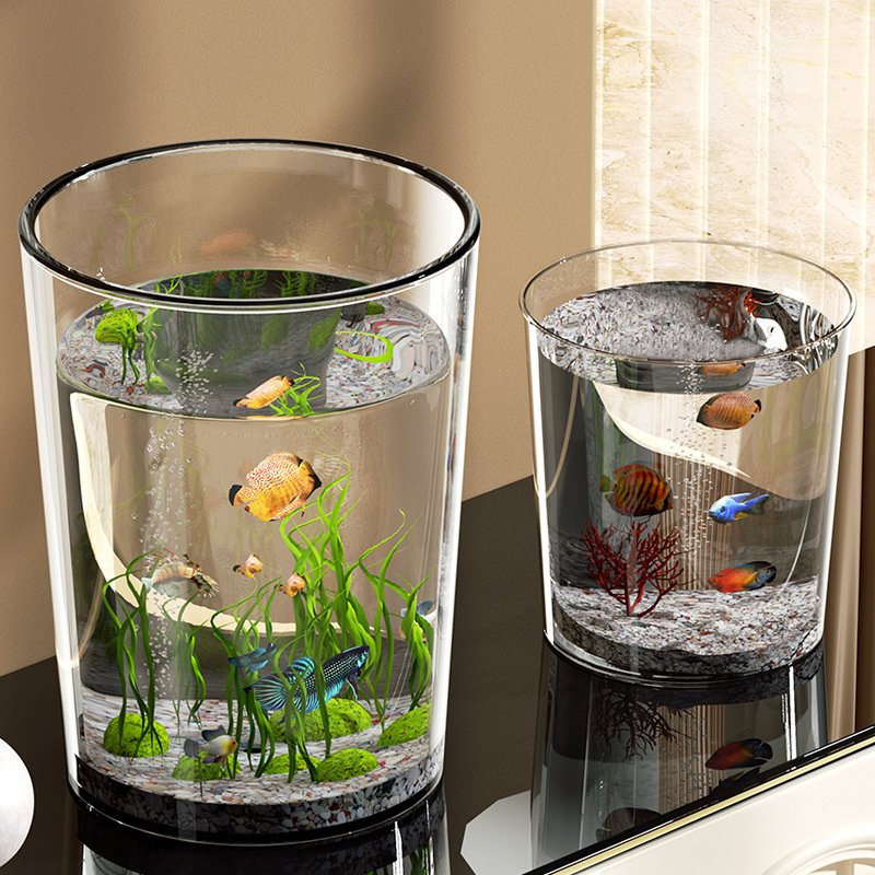 Round ecological fish tank