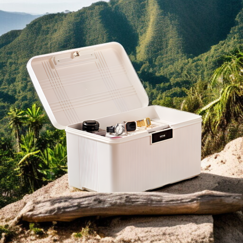 특대형 차량용 비밀번호 수납함 전면 이미지