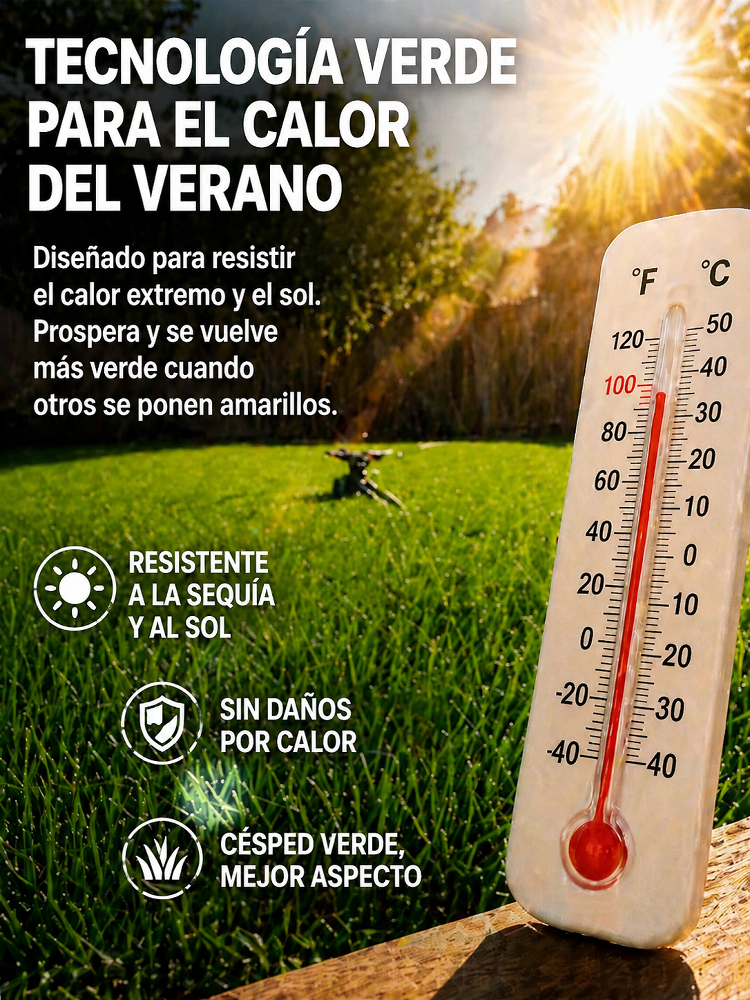 JS-[Tasa de germinación del 99% en 7 días] Semillas de césped multivariedad
