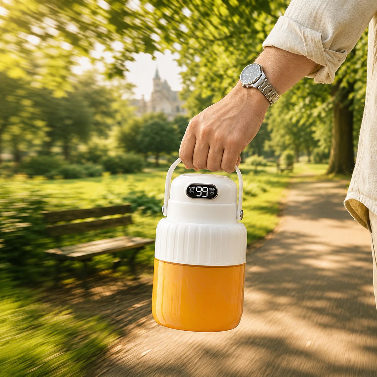 Portable Electric Fruit & Vegetable Juicer Cup