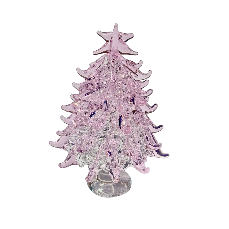 Handmade glass Christmas tree